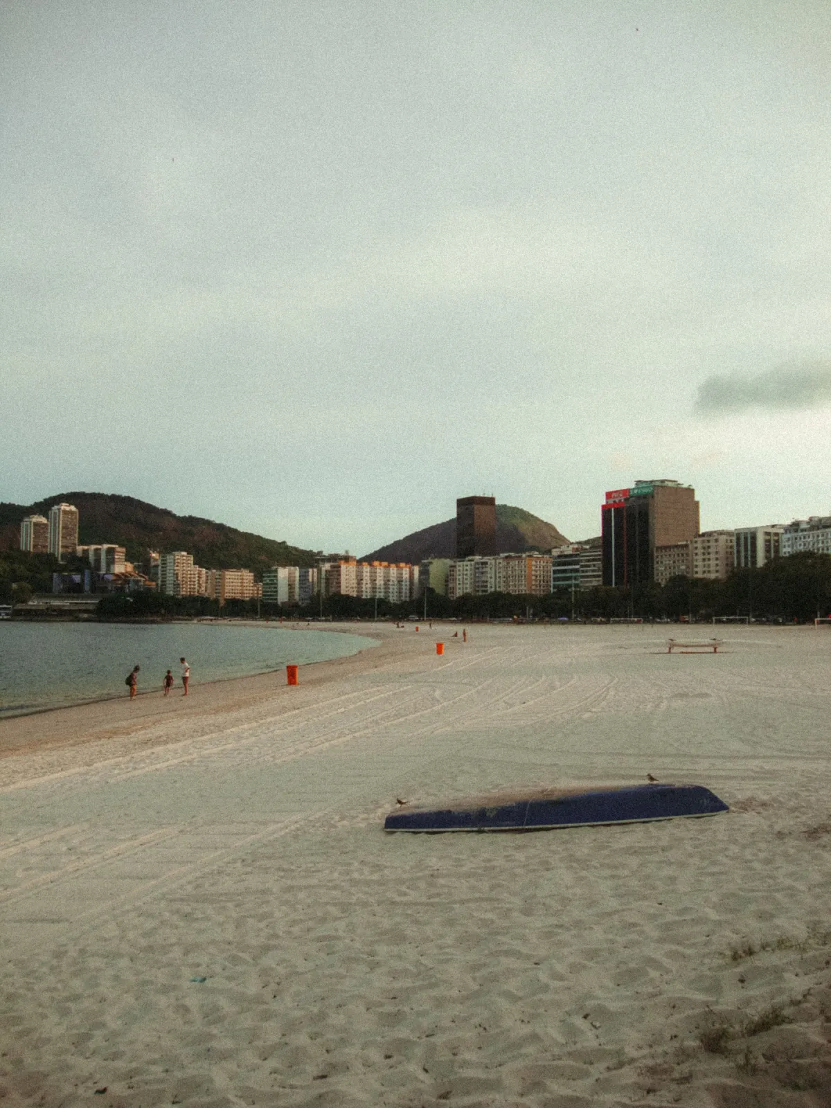 Beachfront view in Rio de Janeiro