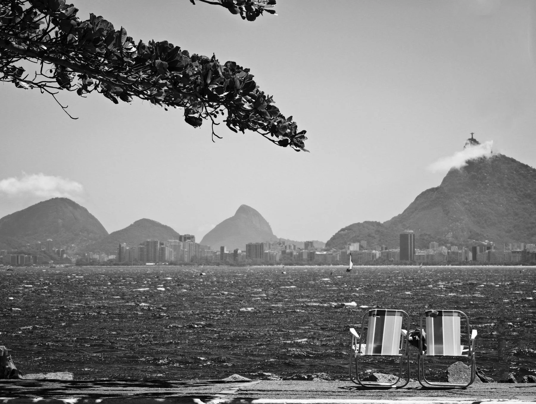 Mountains, coast and city in Rio de Janeiro